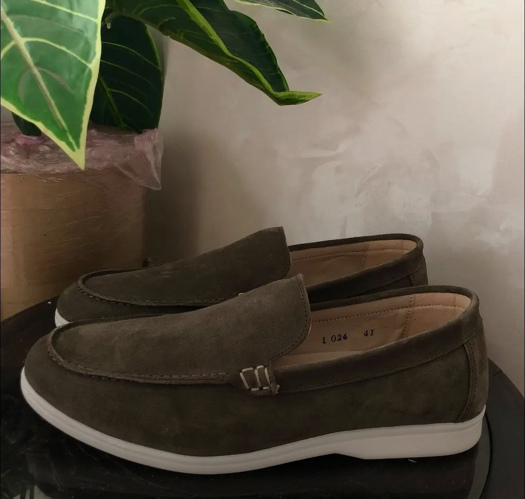 Mocassin Daim Tabac