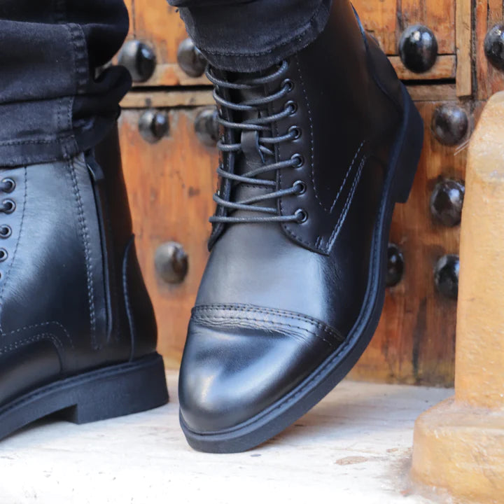 ROCKEY - Chaussure Bottine Doublure Cuir Noir