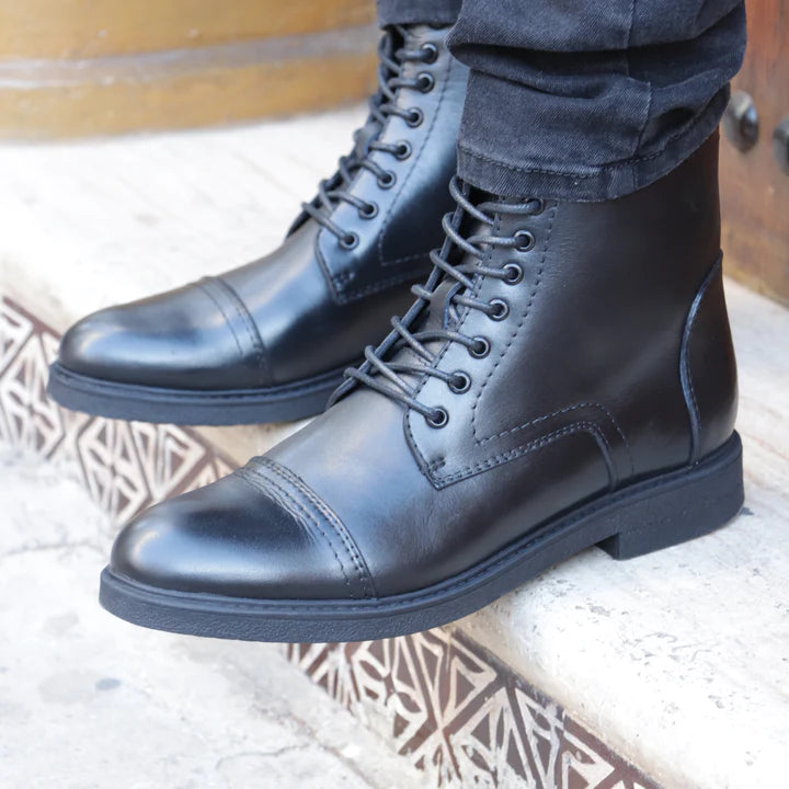 ROCKEY - Chaussure Bottine Doublure Cuir Noir
