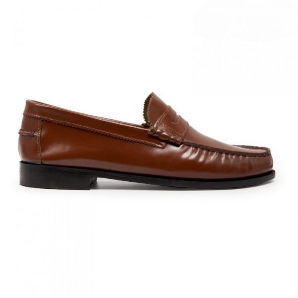 Chaussure Dexter, Tabac en Cuir